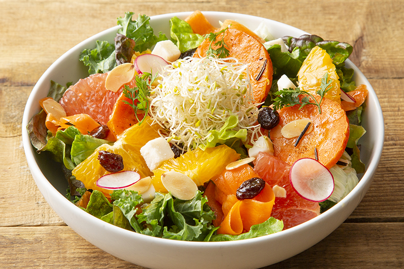 【NEW】旬の瑞々しさを一皿に。「メインテインシトラス」サラダが新登場！